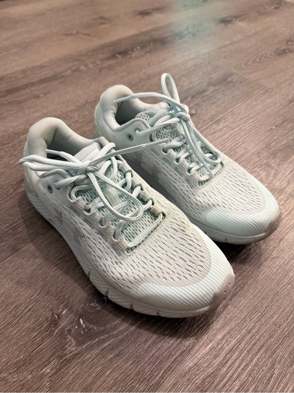 Under Armour Women's Charged Rogue 2 Light Mint Mesh Running Sneakers